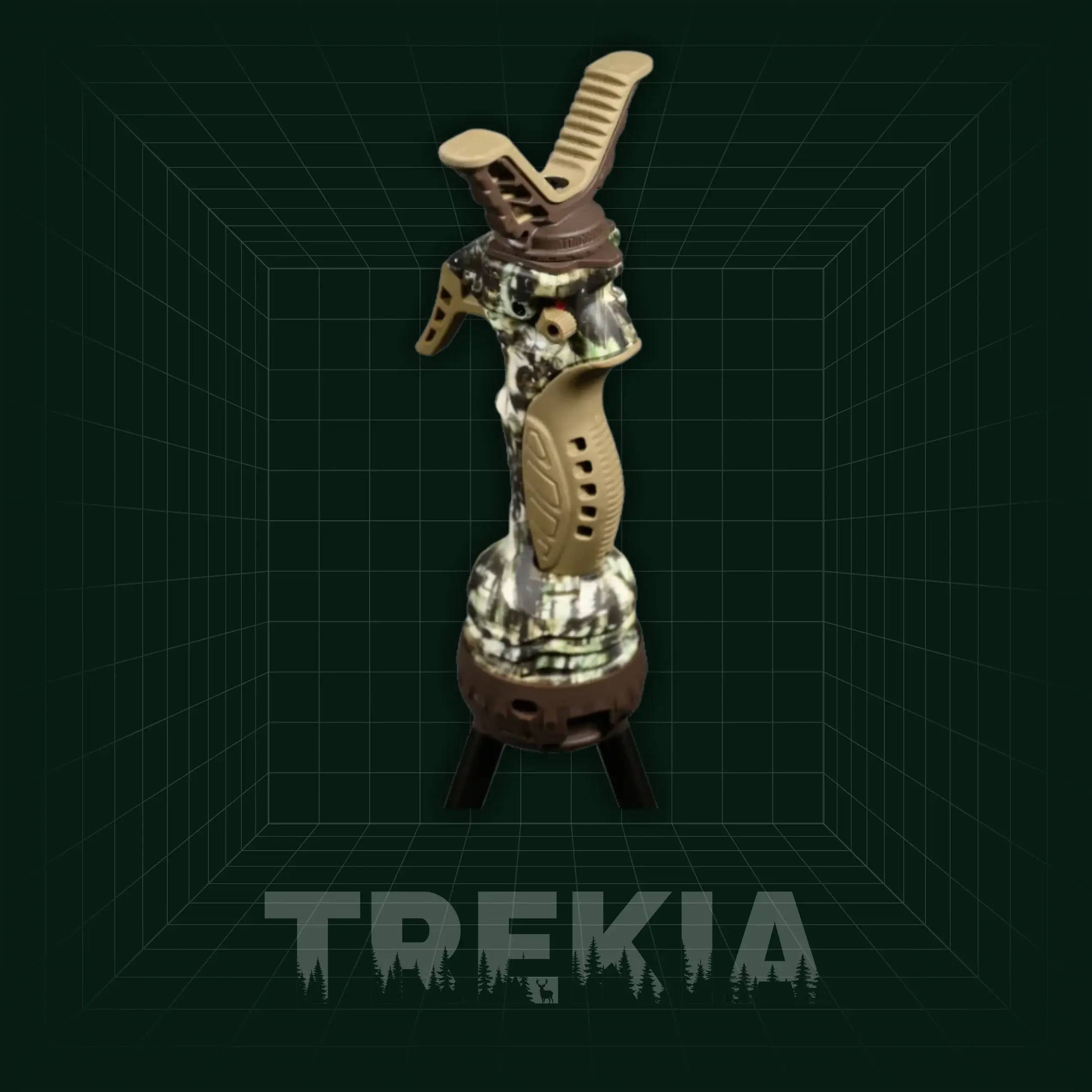 dvojnožka primos trigger gen 3 na tmavom pozadí