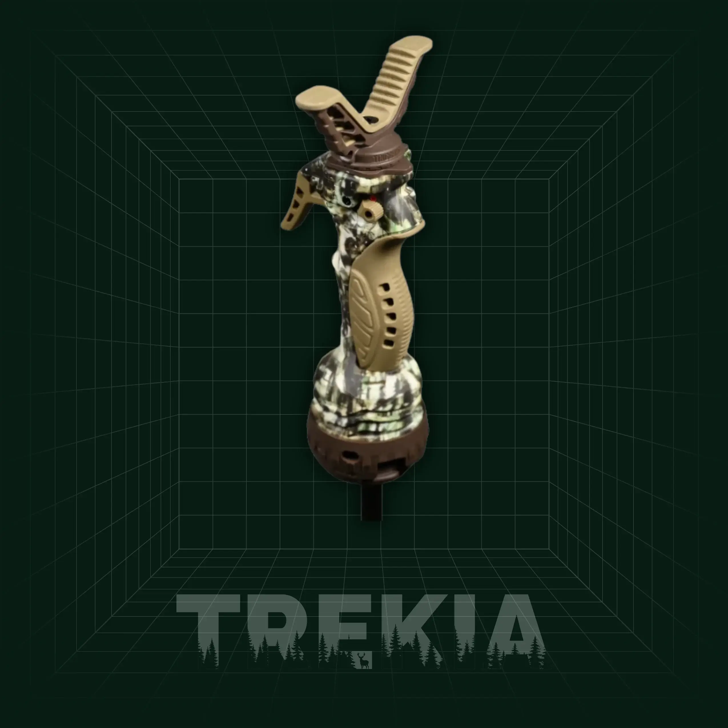 jednonožka primos trigger gen 3 na tmavom pozadí